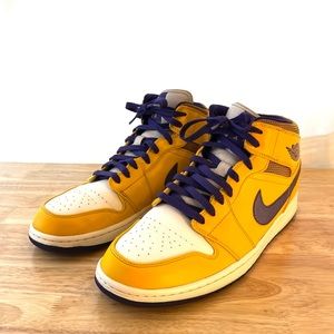 Air Jordan 1 size 13 Lakers